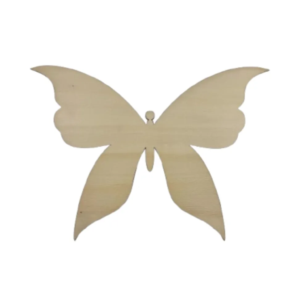 SUPER OFERTA **40%** Silueta de madera mariposa pequeña