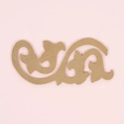 SUPER OFERTA **40%** Silueta de Madera Filigrana 9x18cm