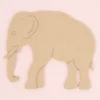SUPER OFERTA **40%** Silueta de Madera Elefante 14x15cm