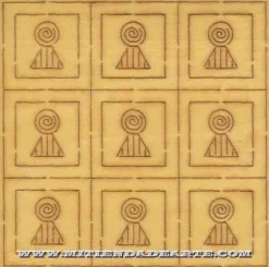 SUPER OFERTA **40%** Taracea para marquetería 6403 espiral y triángulo