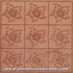 SUPER OFERTA **40%** Taracea para marquetería 5604 Flor grande