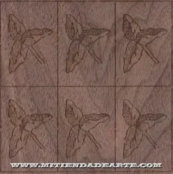 SUPER OFERTA **40%** Taracea para marquetería 6105 Flor de Edelweiss -