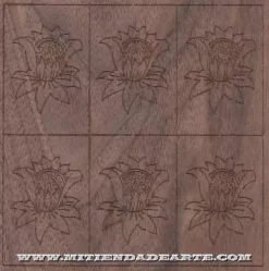 SUPER OFERTA **40%** Taracea para marquetería 6105 Flor Edelweiss