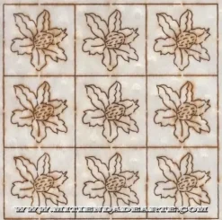 SUPER OFERTA **40%** Taracea para marquetería 5501 flor de 6 hojas