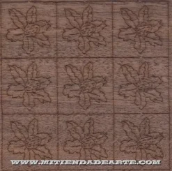 SUPER OFERTA **40%** Taracea para marquetería 5505 flor de 6 hojas