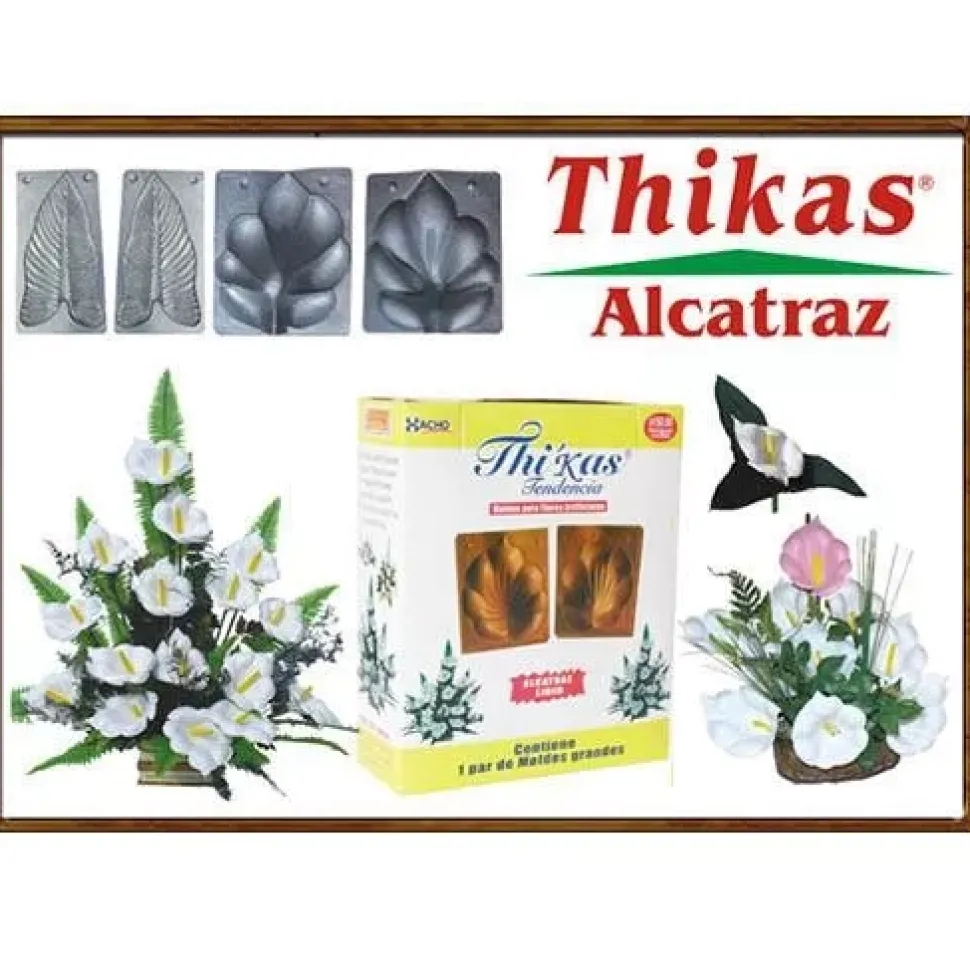 SUPER OFERTA **70%** Thikas 10 Alcatraz. Moldes para termoformados