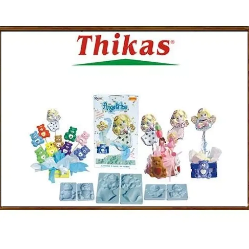 SUPER OFERTA **70%** Thikas 09 Angelitos. Moldes para termoformados