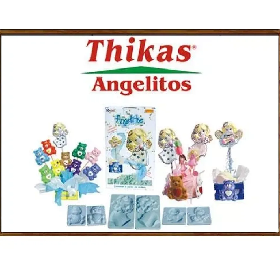 SUPER OFERTA **70%** Thikas 09 Angelitos. Moldes para termoformados