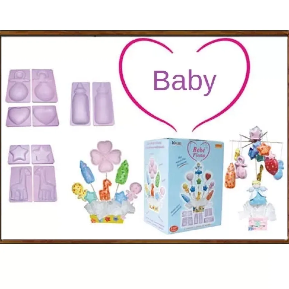 SUPER OFERTA **70%** Thikas 15 Bebé fiesta. Moldes para termoformados