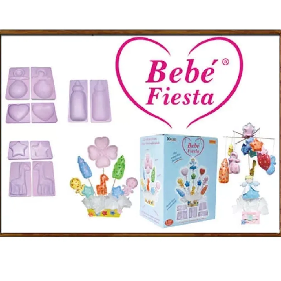 SUPER OFERTA **70%** Thikas 15 Bebé fiesta. Moldes para termoformados