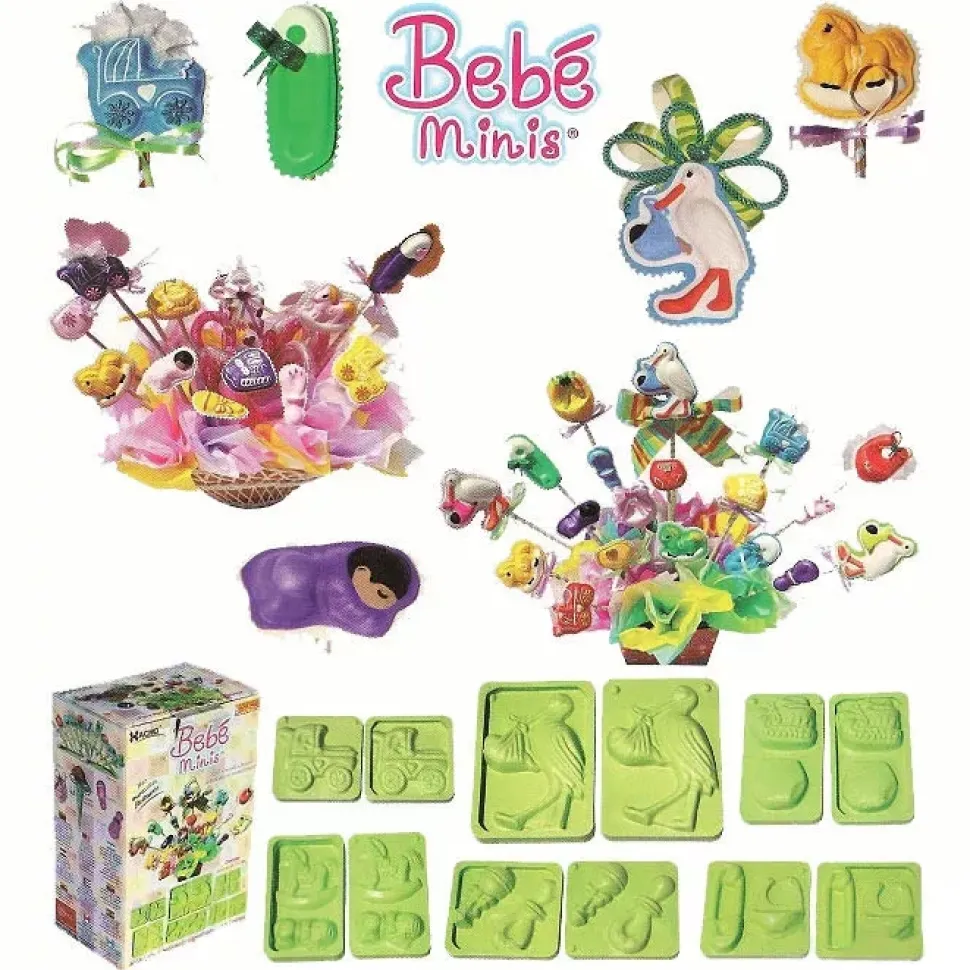 SUPER OFERTA **70%** Thikas 04 Bebé Minis. Moldes para termoformados