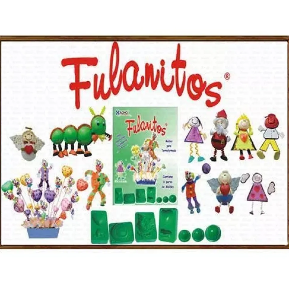 SUPER OFERTA **70%** Thikas 08 Fulanitos. Moldes para termoformados