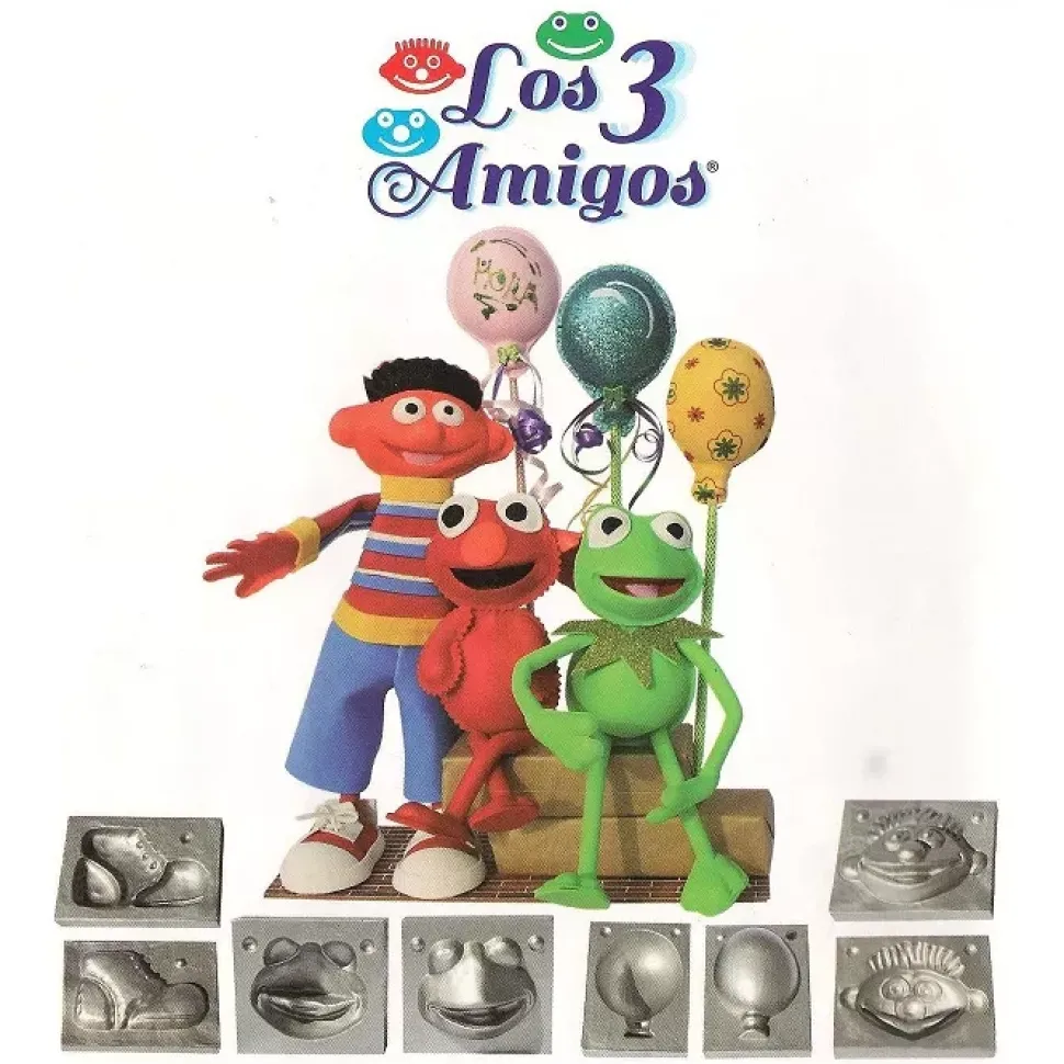 SUPER OFERTA **70%** Thikas 25 Los 3 amigos. Moldes para termoformados