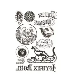 SUPER OFERTA **30%** Transferencia Noël Stamperia