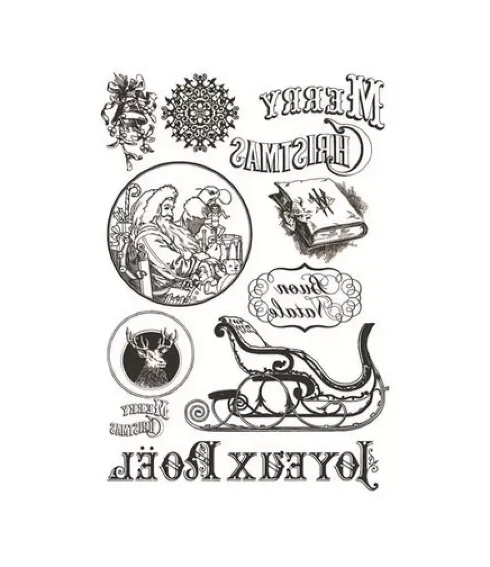 SUPER OFERTA **30%** Transferencia Noël Stamperia