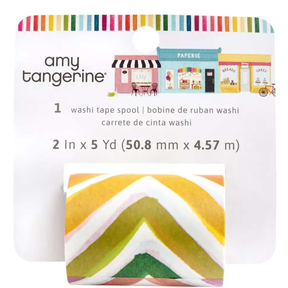 SUPER OFERTA **40%** Washi tape extra grande Slice of Life Amy Tangerine