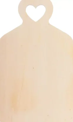 Tabla De Madera Corazón Artemio