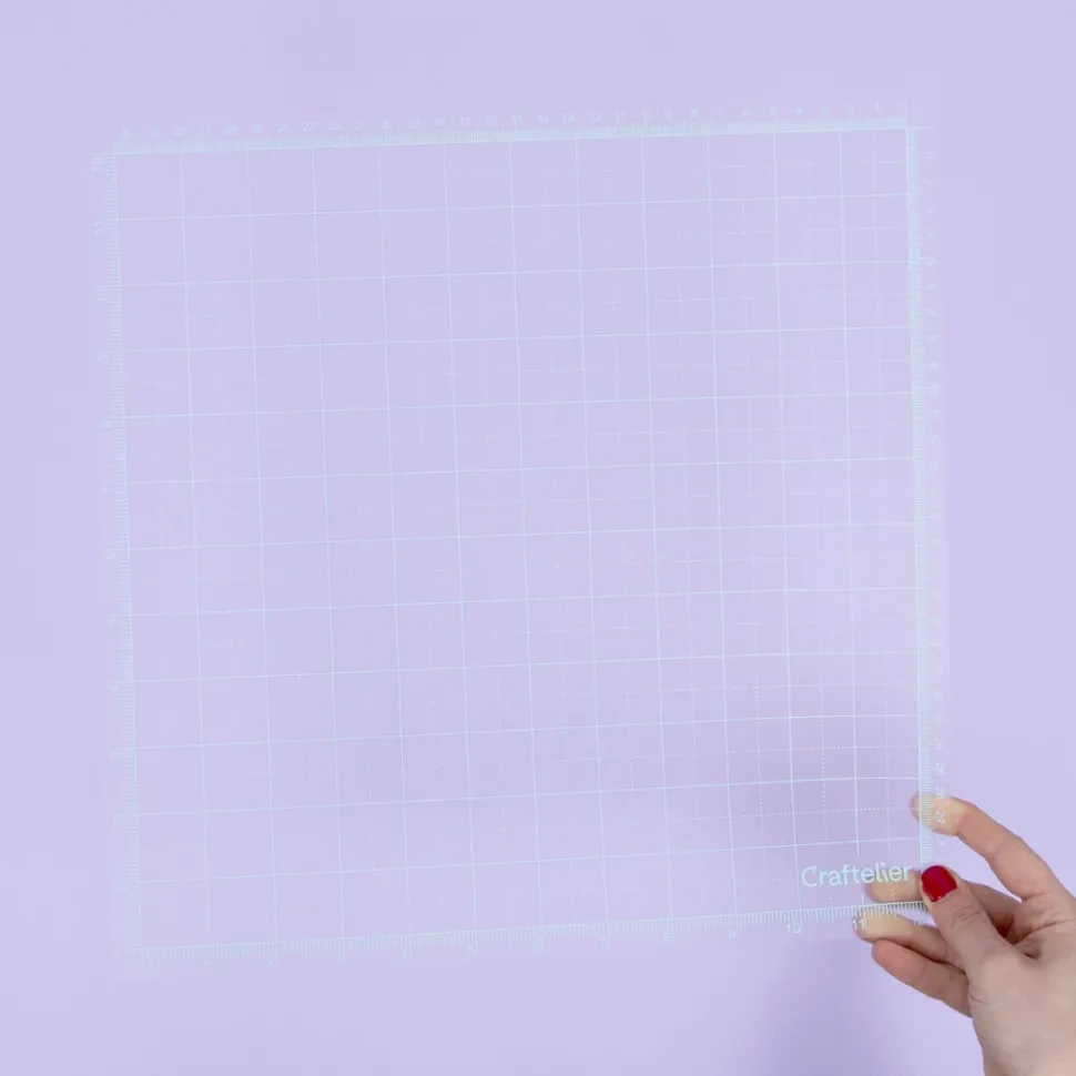 Tapete multiusos transparente Craftelier 30x30cm