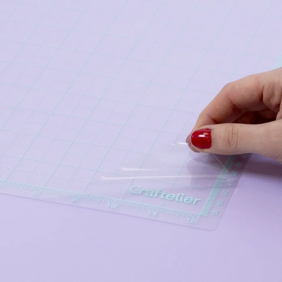 Tapete multiusos transparente Craftelier 30x30cm