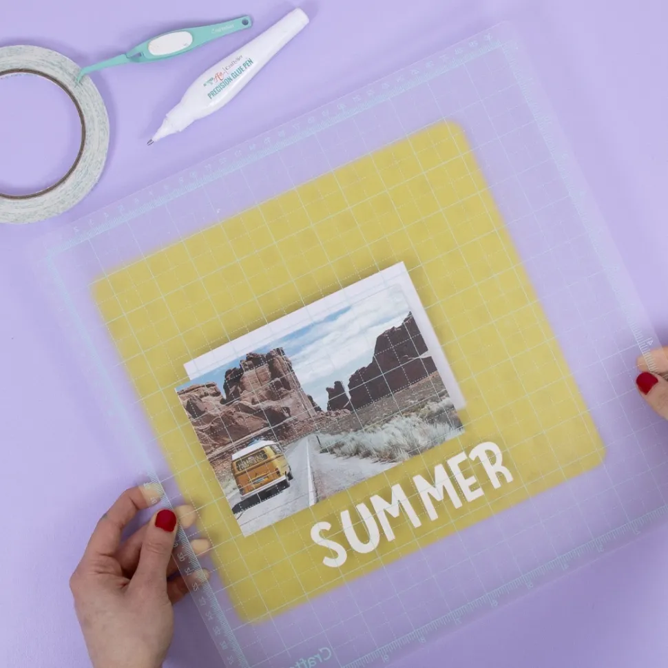 Tapete multiusos transparente Craftelier 30x30cm