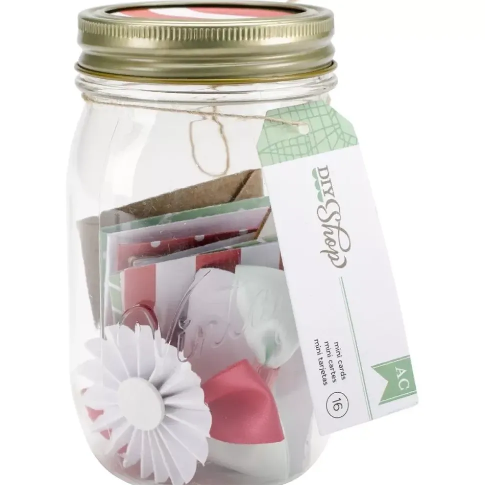 Tarro Mason Jar y Mini Cards DIY Shop AC
