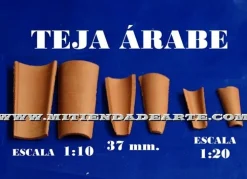 Teja árabe de cerámica