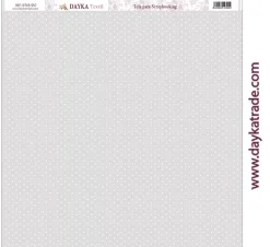 Tela DTXS-957 Lunares Fondo Gris Dayka 30x30cm