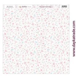 Tela DTXS-970 Patrón Floral Dayka 30x30cm