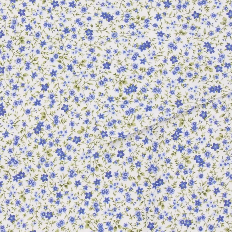 Tela Campo de Flores Azules Craftelier 50x35cm