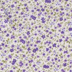 Tela Campo de Flores Violetas Craftelier 50x35cm