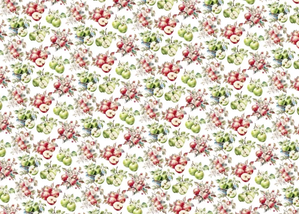 Tela de encuadernar Apples II Fruits Market PapersForYou 70x50cm