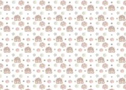 Tela de Encuadernar Arcoiris Lullaby Baby Girl PapersForYou