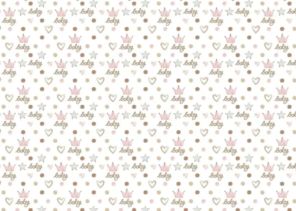 Tela de Encuadernar Baby Lullaby Baby Girl PapersForYou