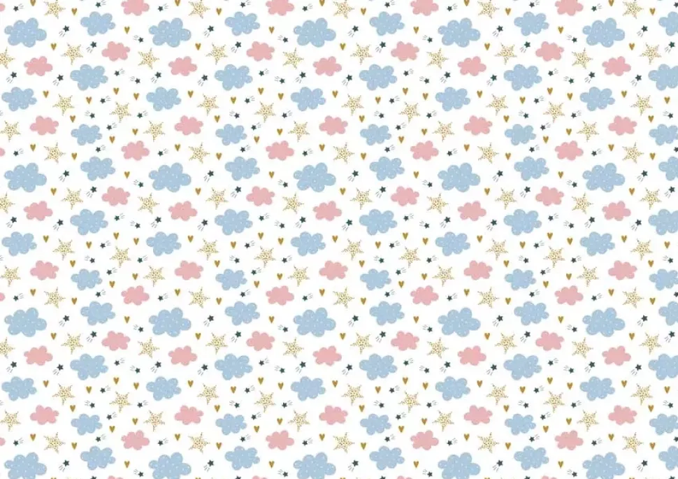 Tela de Encuadernar Clouds and Stars PapersForYou 70x50cm