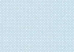 Tela de Encuadernar Estrella Blanca Azul Bebé PapersForYou 70x50cm