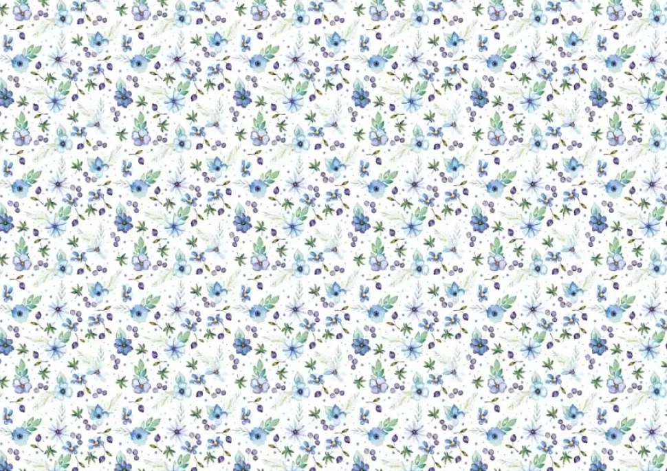 Tela de Encuadernar Forget Me Not PapersForYou 70x50cm