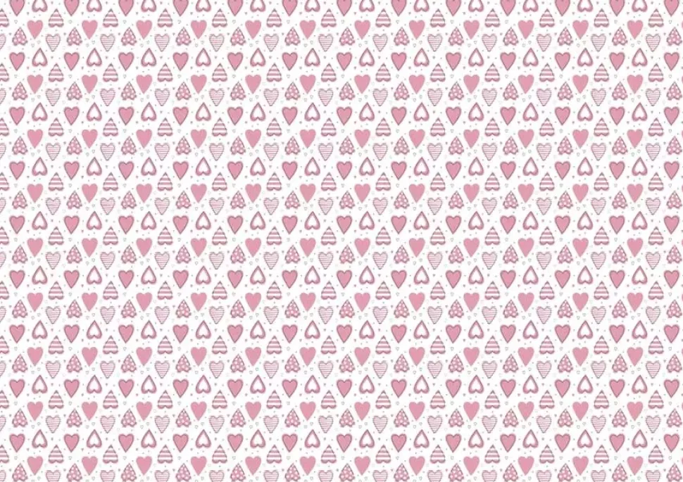 Tela de Encuadernar Hearts PapersForYou 70x50cm