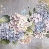 Tela de Encuadernar Hydrangeas IV La Vie en Fleurs PapersForYou 70x50cm