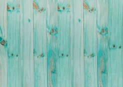 Tela de Encuadernar Madera Turquesa PapersForYou 70x50cm