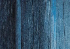 Tela de Encuadernar Madera Azul PapersForYou 70x50cm