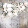 Tela de Encuadernar Magnolias III La Vie en Fleurs PapersForYou 70x50cm