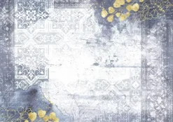 Tela de Encuadernar Mosaico Azul Once Upon a Time PapersForYou 70x50cm