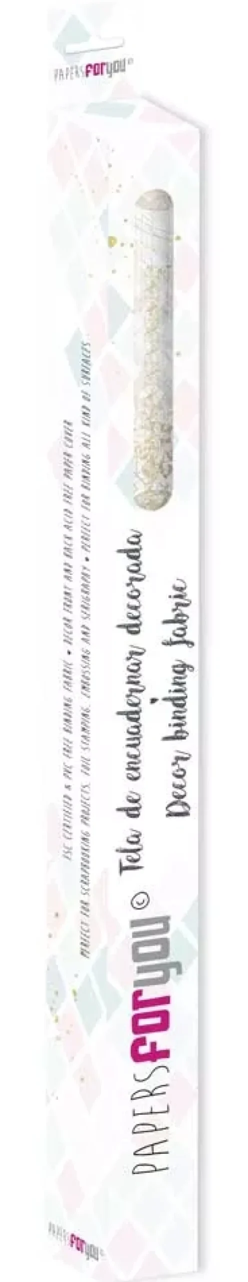 Tela de Encuadernar Rosas Beige The Kingdom of the Elves PapersForYou 70x50cm