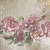 Tela de Encuadernar Roses IV La Vie en Fleurs PapersForYou 70x50cm
