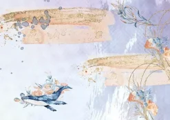 Tela de Encuadernar Sea Whale PapersForYou 70x50cm