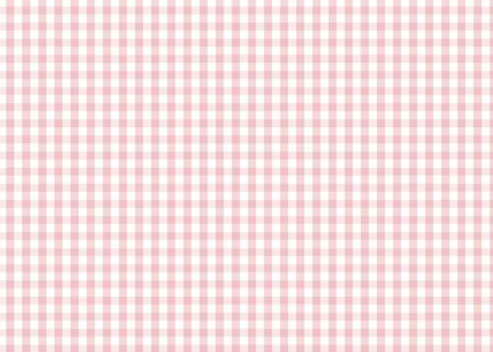 Tela de Encuadernar Vichy Rosa Bebé PapersForYou 70x50cm