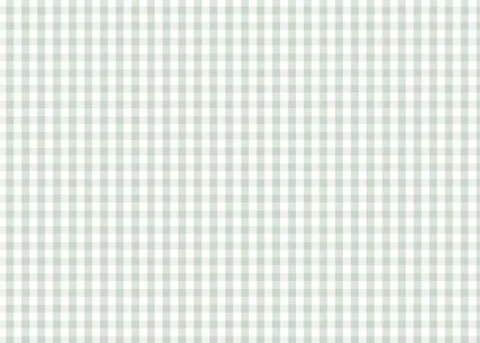 Tela de Encuadernar Vichy Verde Menta PapersForYou 70x50cm