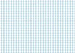 Tela de Encuadernar Vichy Azul Bebé PapersForYou 70x50cm