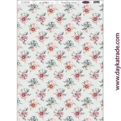 Tela DTXM-2098 Flores En Comunión con la Naturaleza 32x70cm