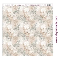 Tela DTXS-968 Floral Dayka 30x30cm